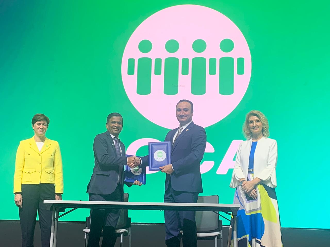 مركز البحرين العالمي للمعارض يوقع اتفاقية شريك علاقات مع الرابطة الدولية للاجتماعات والمؤتمرات لتقوية الروابط الدولية وتعزيز انتشاره العالمي