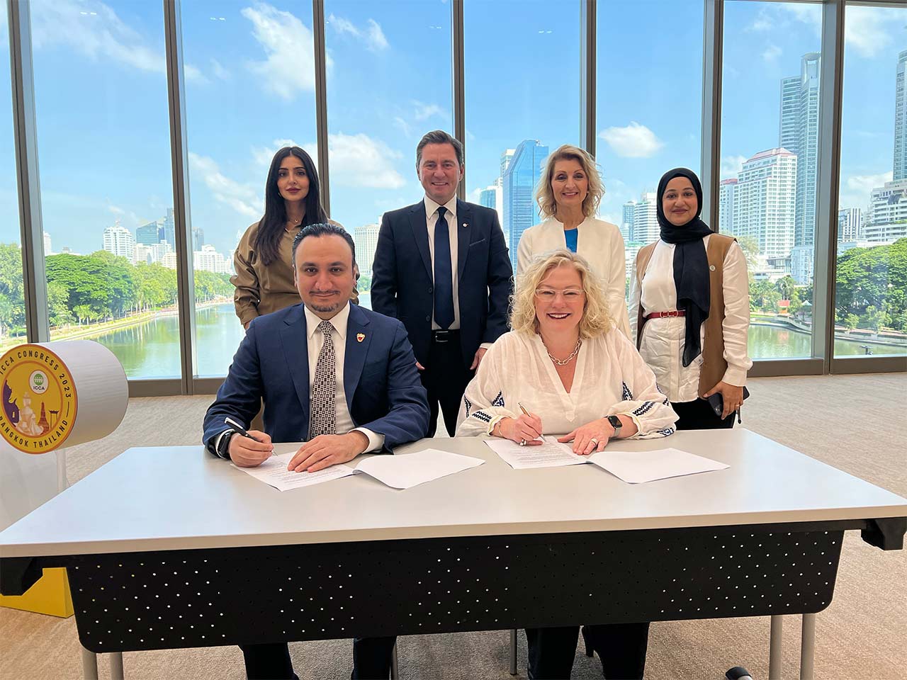 مركز البحرين العالمي للمعارض يعقد شراكة مع الجمعية الدولية لمنظمي المؤتمرات لتعزيز مكانة مملكة البحرين كرائد عالمي في صناعة المؤتمرات والمعارض