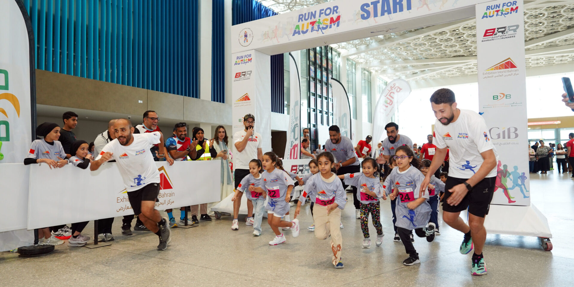 Exhibition World Bahrain Hosts “Run for Autism” for Third Consecutive Year