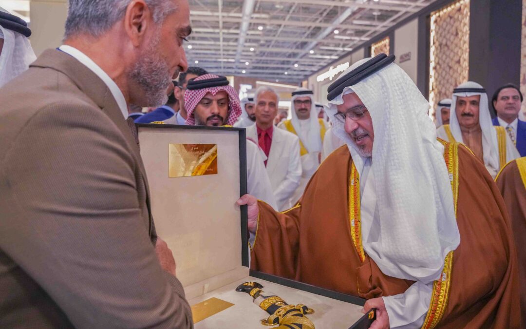HRH the Crown Prince and Prime Minister launches Jewellery Arabia 2022